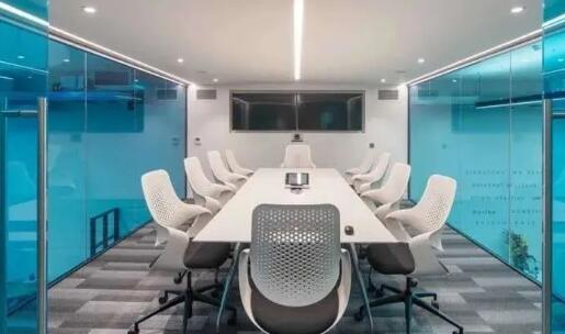 青島市南區(qū)國際貨運代理公司辦公室裝修效果圖